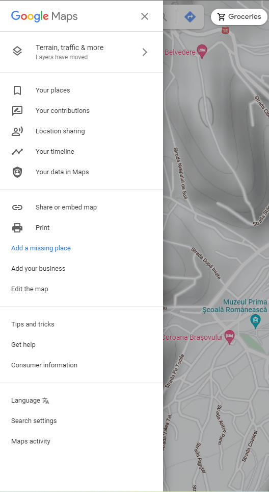 Google Maps tricks, Add a missing place to contribute to the data accuracy displayed