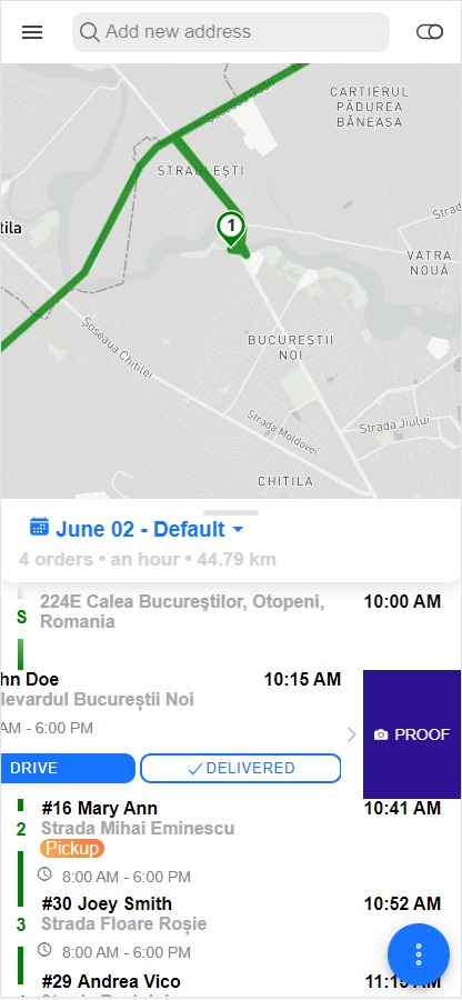 Capture Proof of Delivery with Logistia Route Planner