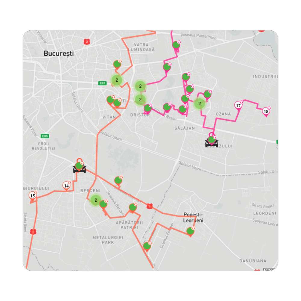 Real-time tracking your drivers with Logistia Route Planner
