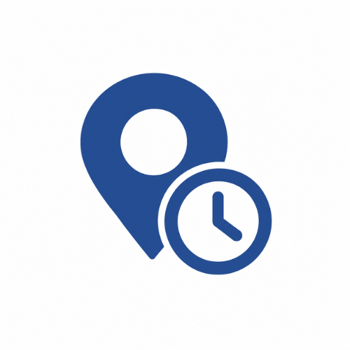 Drop off time at each stop taken into account in Logistia Route Planner